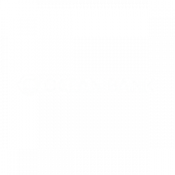 ocean bank logo white